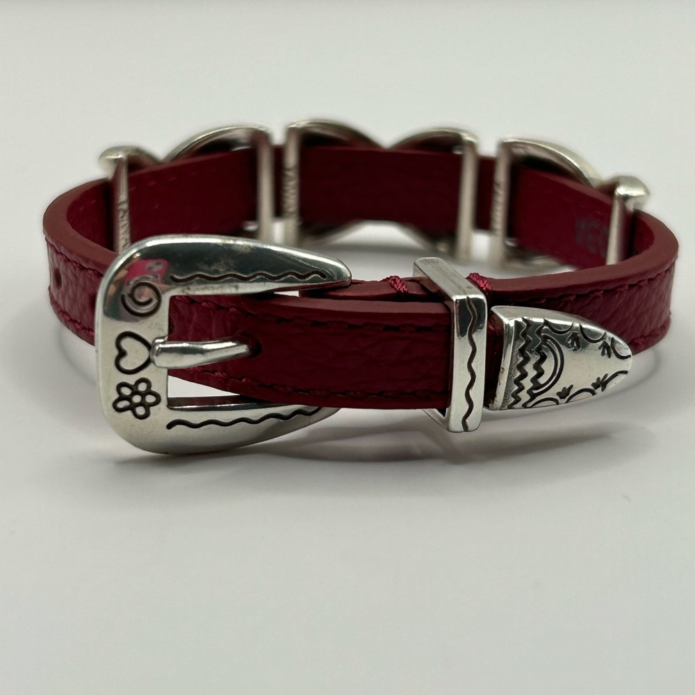 Brighton Kris’s Kross Leather Bandit Bracelet - Picture 2 of 7